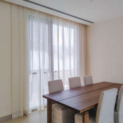 2 Pinch Pleated Sheer Curtains