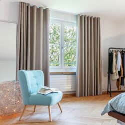 Ripple fold Blackout Curtains